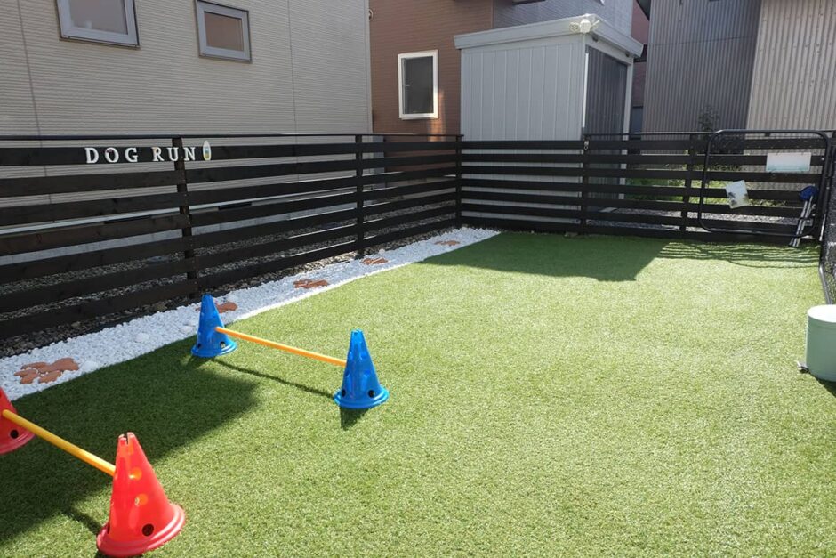 老犬介護ホームPumehana_ドッグラン